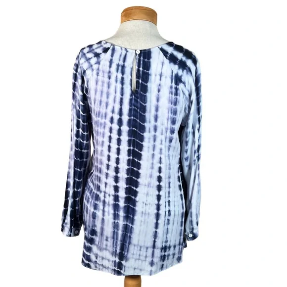 Karen Kane Women’s Lightweight Long Sleeve Tie Dye Tunic Size Small - Picture 6 of 12